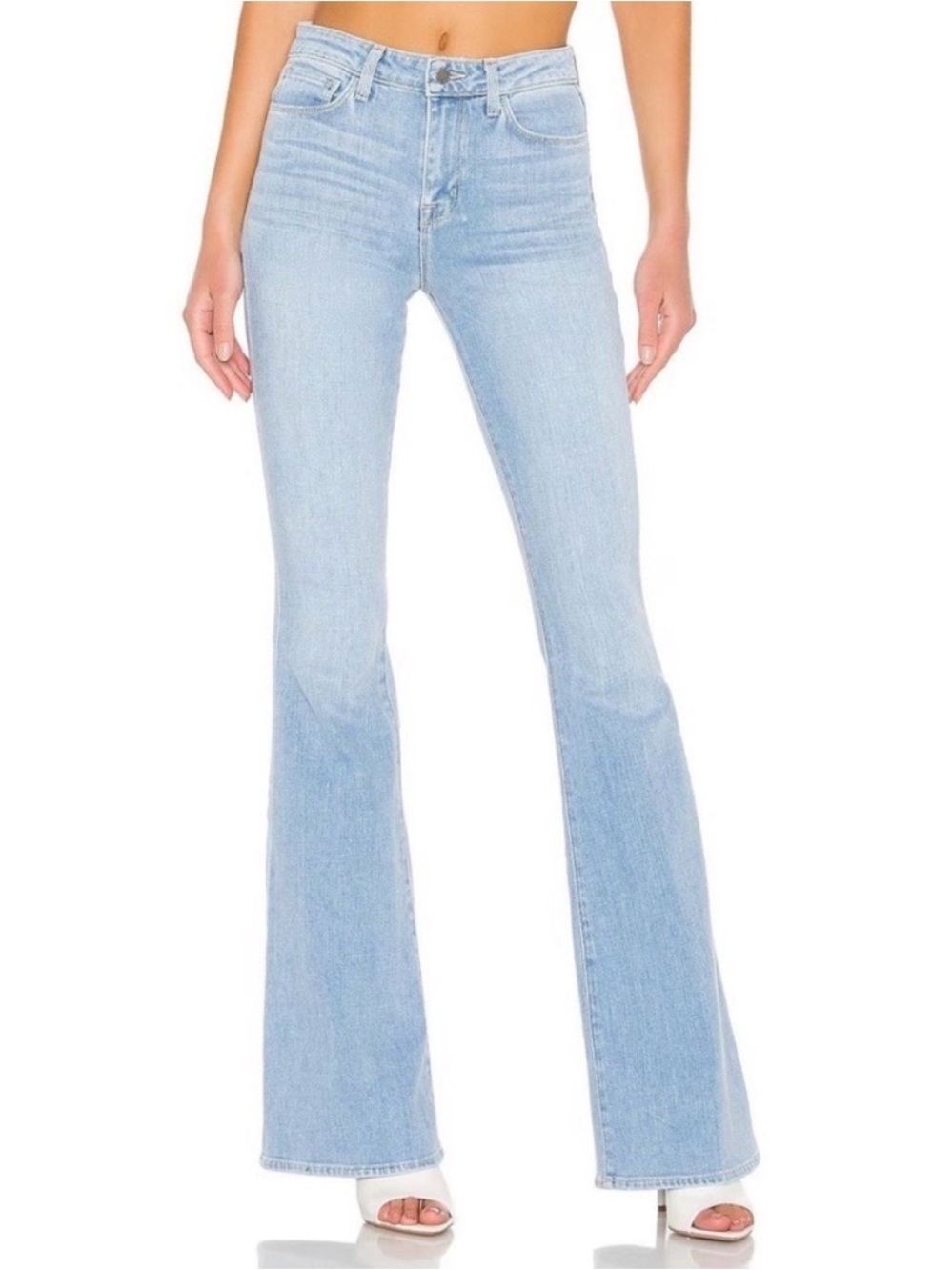 L'AGENCE High-Rise Bell Flare Jeans